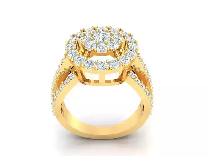 Women Ring 3DM STL 1WR193