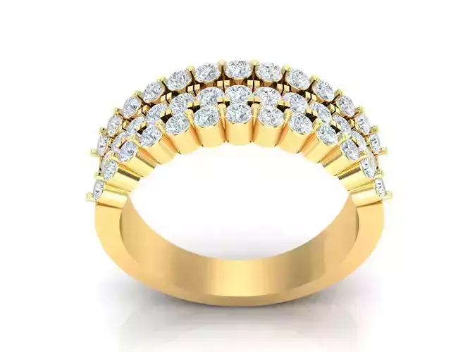 Women Ring 3DM STL 1WR192