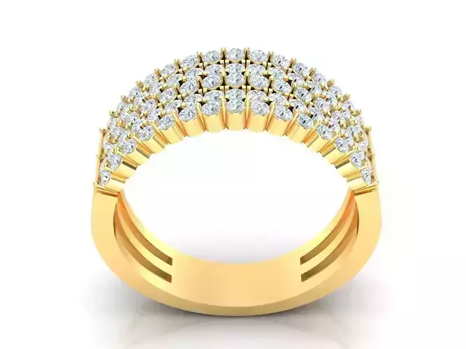 Women Ring 3DM STL 1WR190