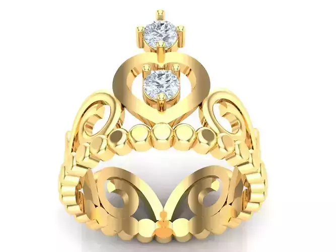 Women Ring 3DM STL 1WR183