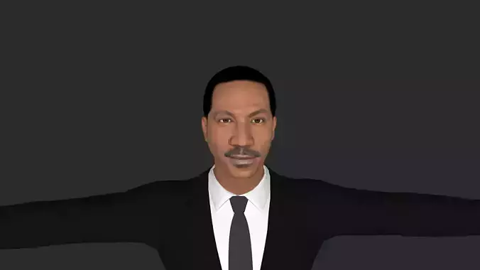 Eddie Murphy  Hyper Realistic Full Body Rigged 3D Character
