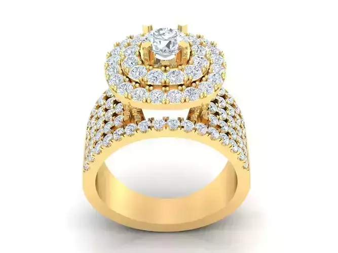 Women Ring 3DM STL 1WR179