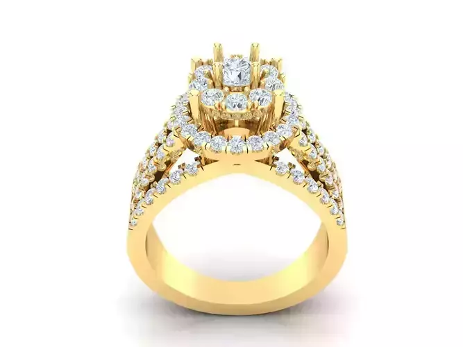 Women Ring 3DM STL 1WR178