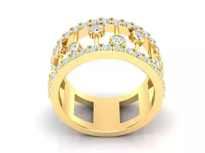 Women Ring 3DM STL 1WR173