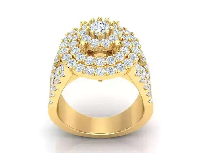 Women Ring 3DM STL 1WR160