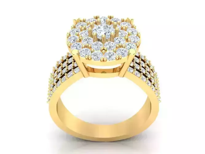 Women Ring 3DM STL 1WR158