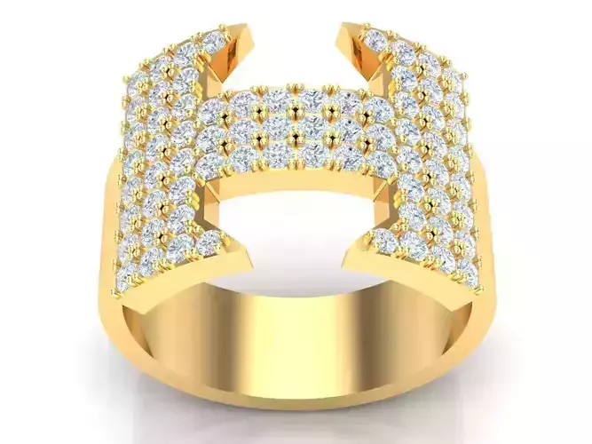 Women Ring 3DM STL 1WR152