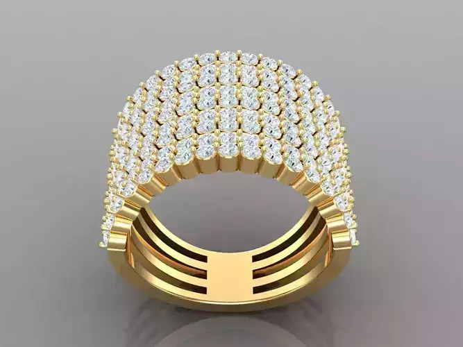 Women Ring 3DM STL 1WR142