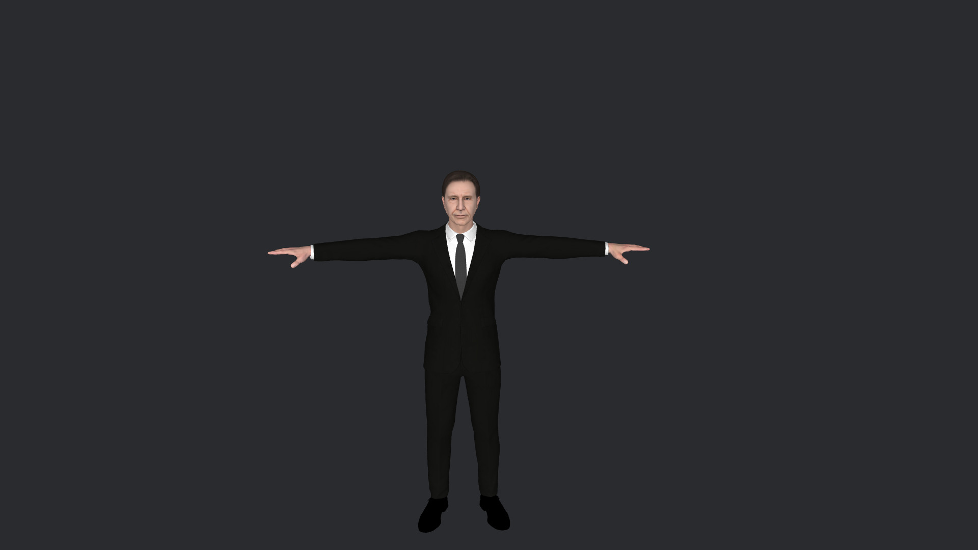 Harrison Ford-V2 Hyper Realistic Full Body Rigged 3D Character 3D model_2