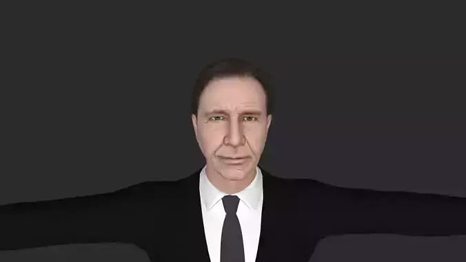 Harrison Ford-V2 Hyper Realistic Full Body Rigged 3D Character