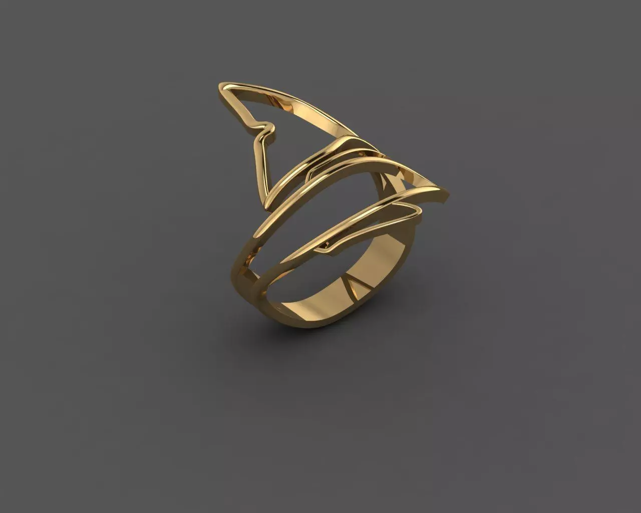 Women Ring 3D print model_0