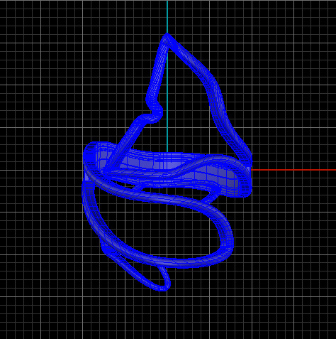 Women Ring 3D print model_29