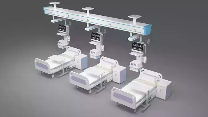 Modern Hospital Bed Tower