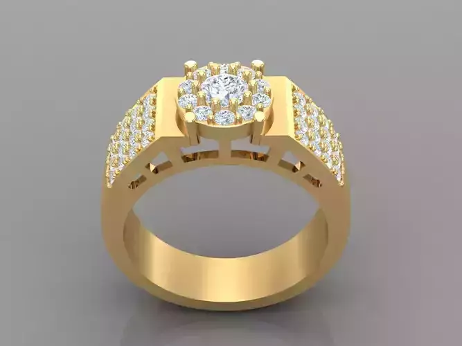 Women Ring 3DM STL 1WR133