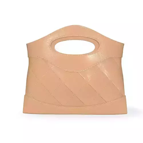 nano bag brown Low-poly 3D model