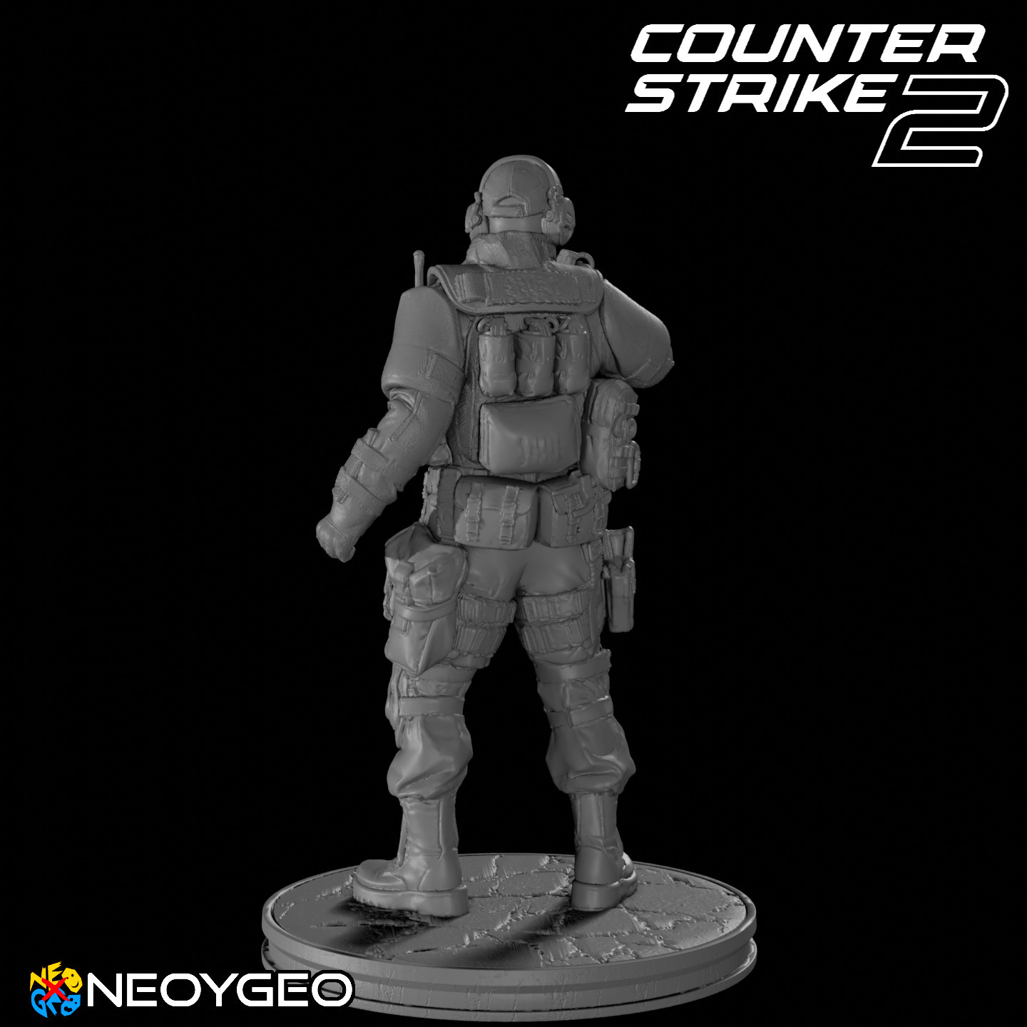 SERGEANT BOMBSON SWAT - COUNTER STRIKE 2 3D print model_4