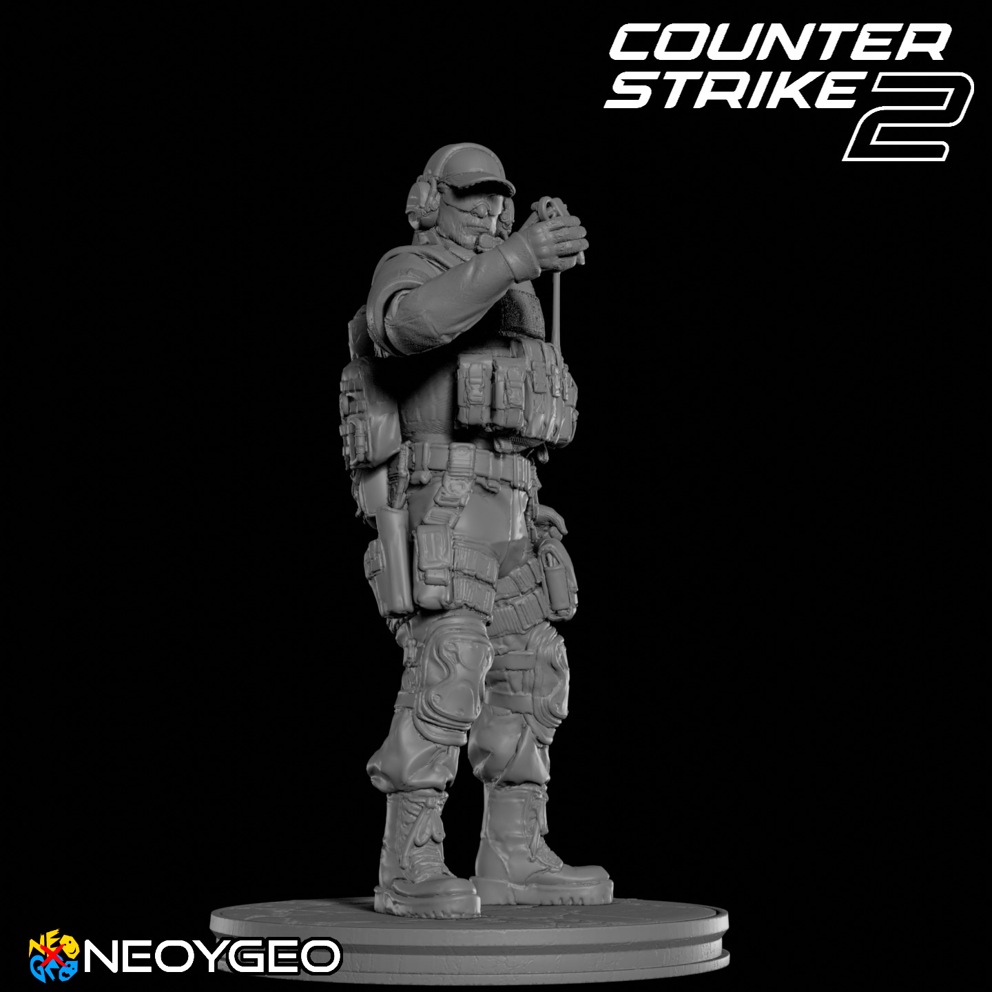 SERGEANT BOMBSON SWAT - COUNTER STRIKE 2 3D print model_3