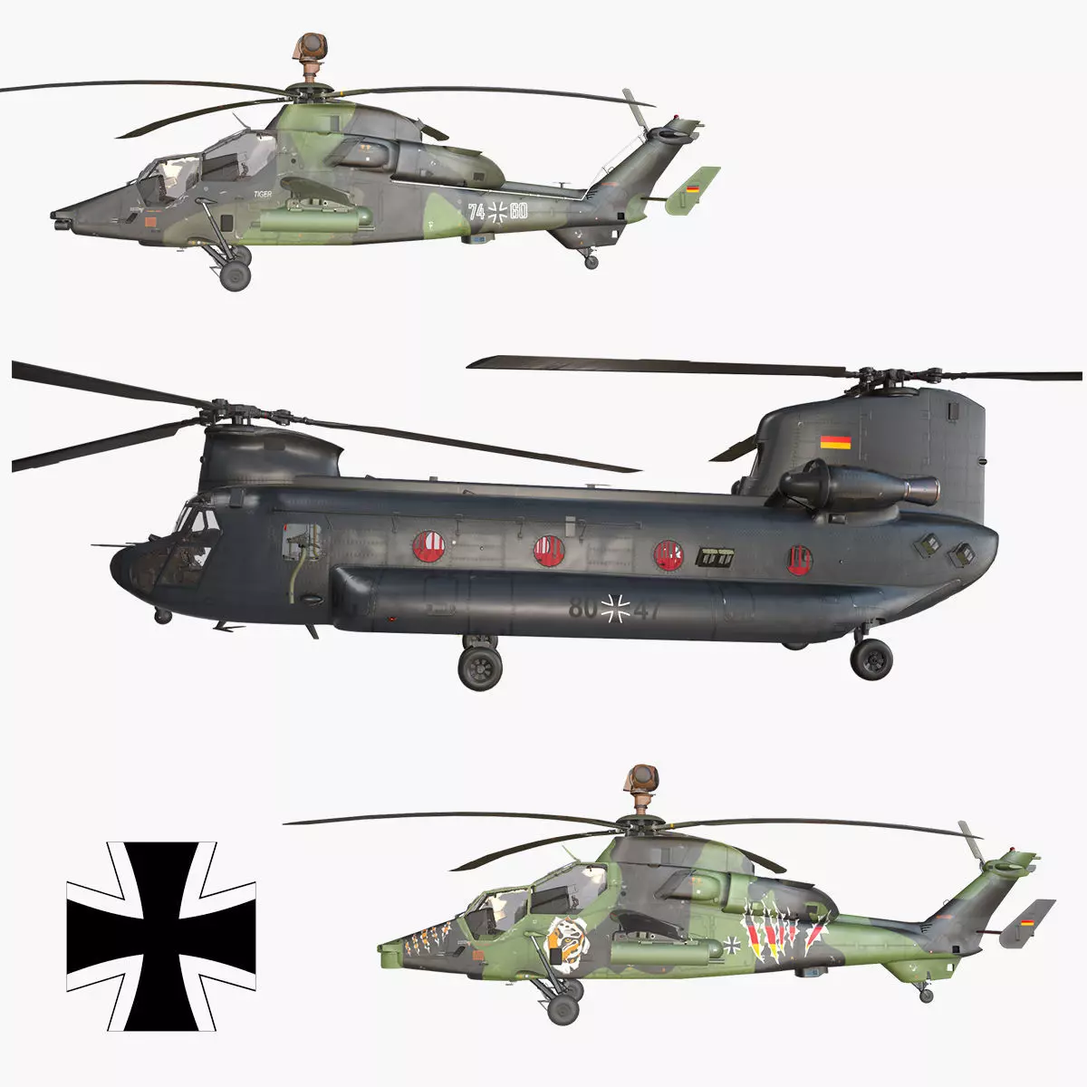Luftwaffe Helicopters Collection _0
