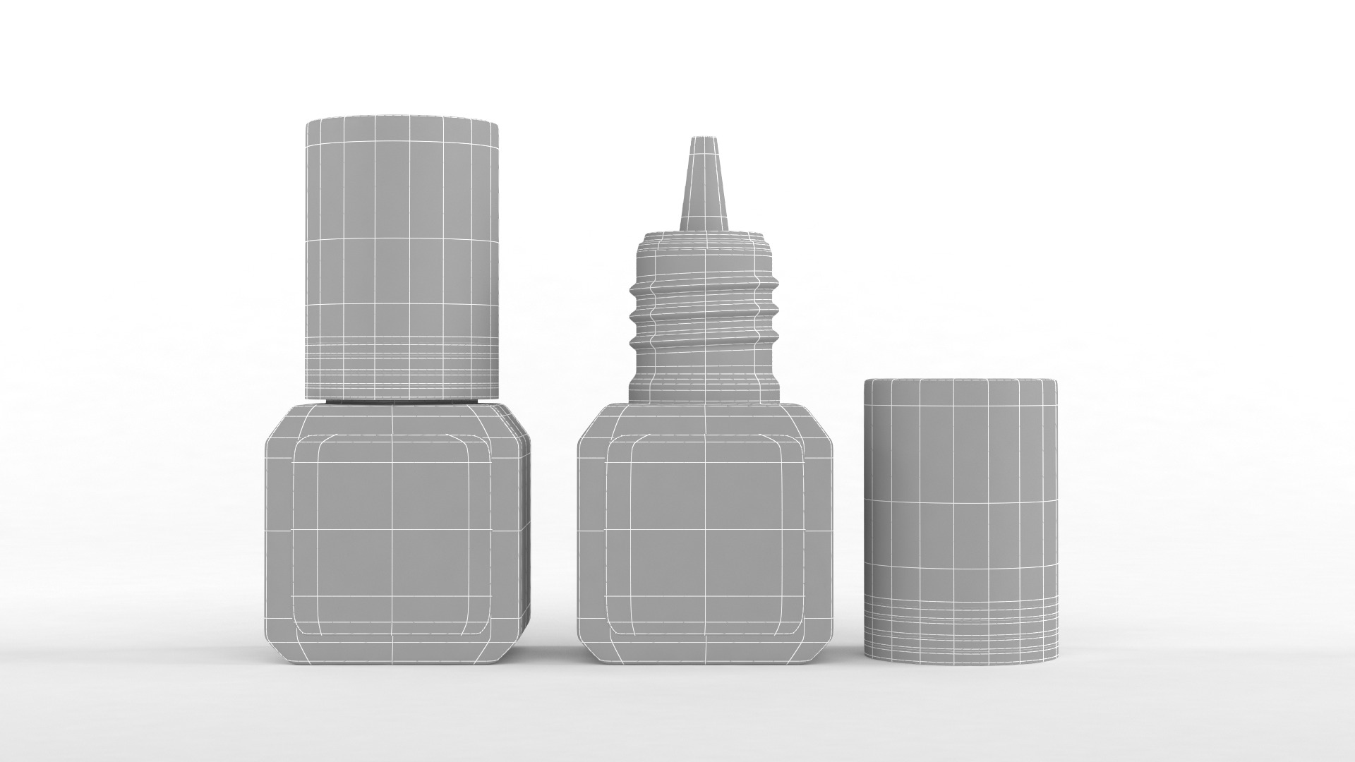 Professional Eyelash Extension Glue 3D model_5