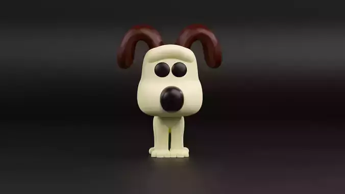 Gromit funko pop from wallace and gromit