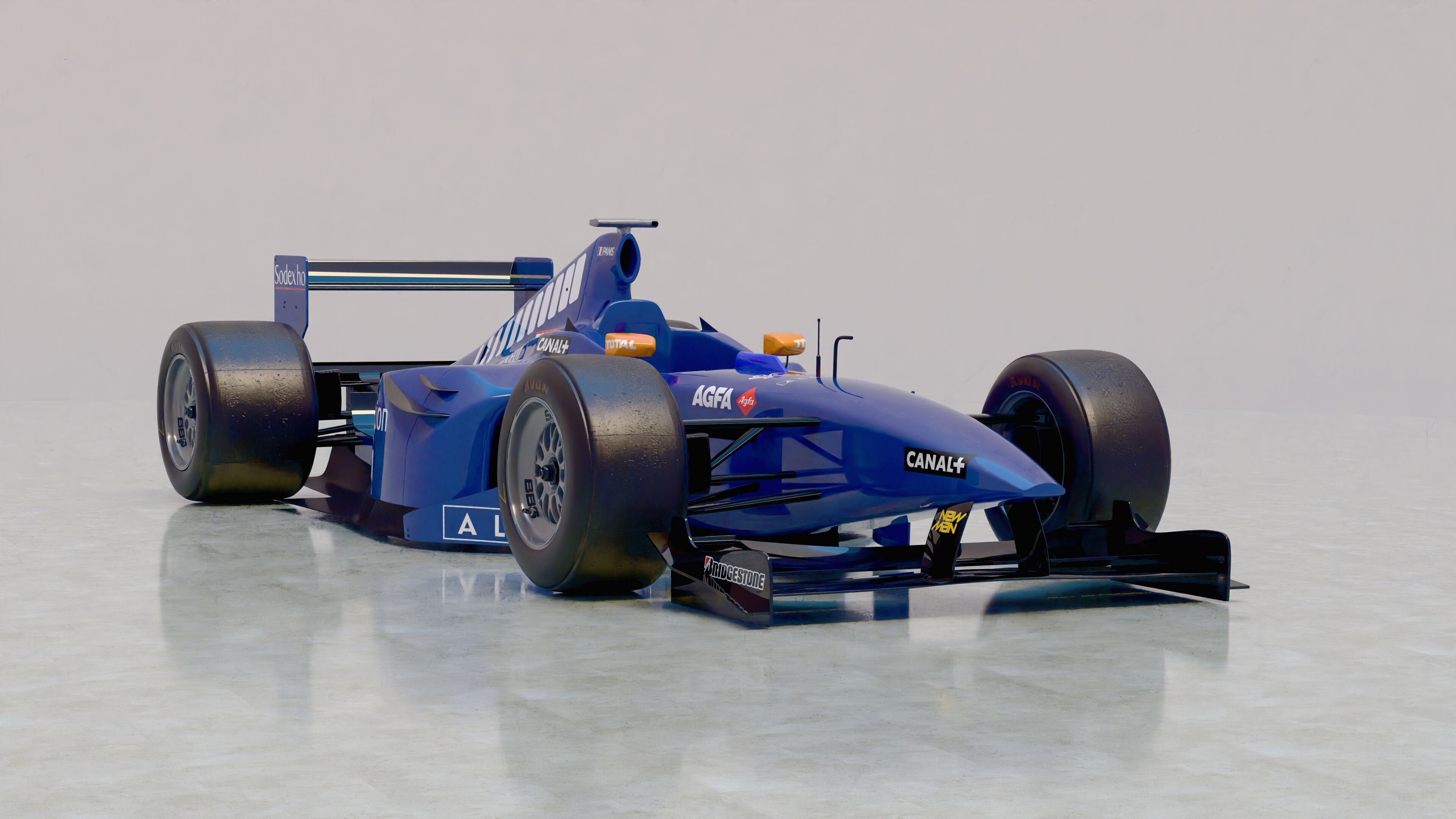 1999 AP02 Formula 1 3D model_4