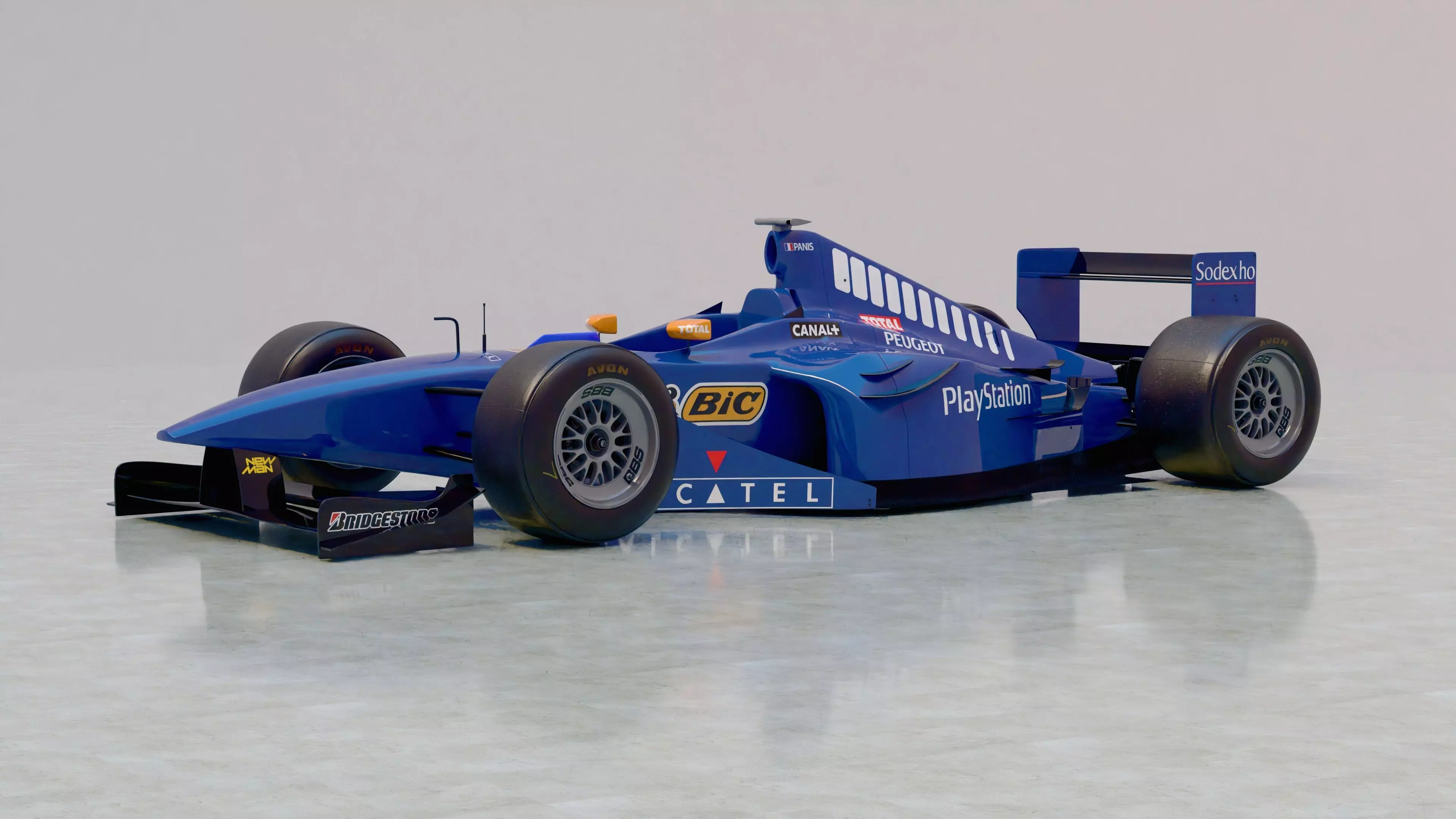 1999 AP02 Formula 1 3D model_0