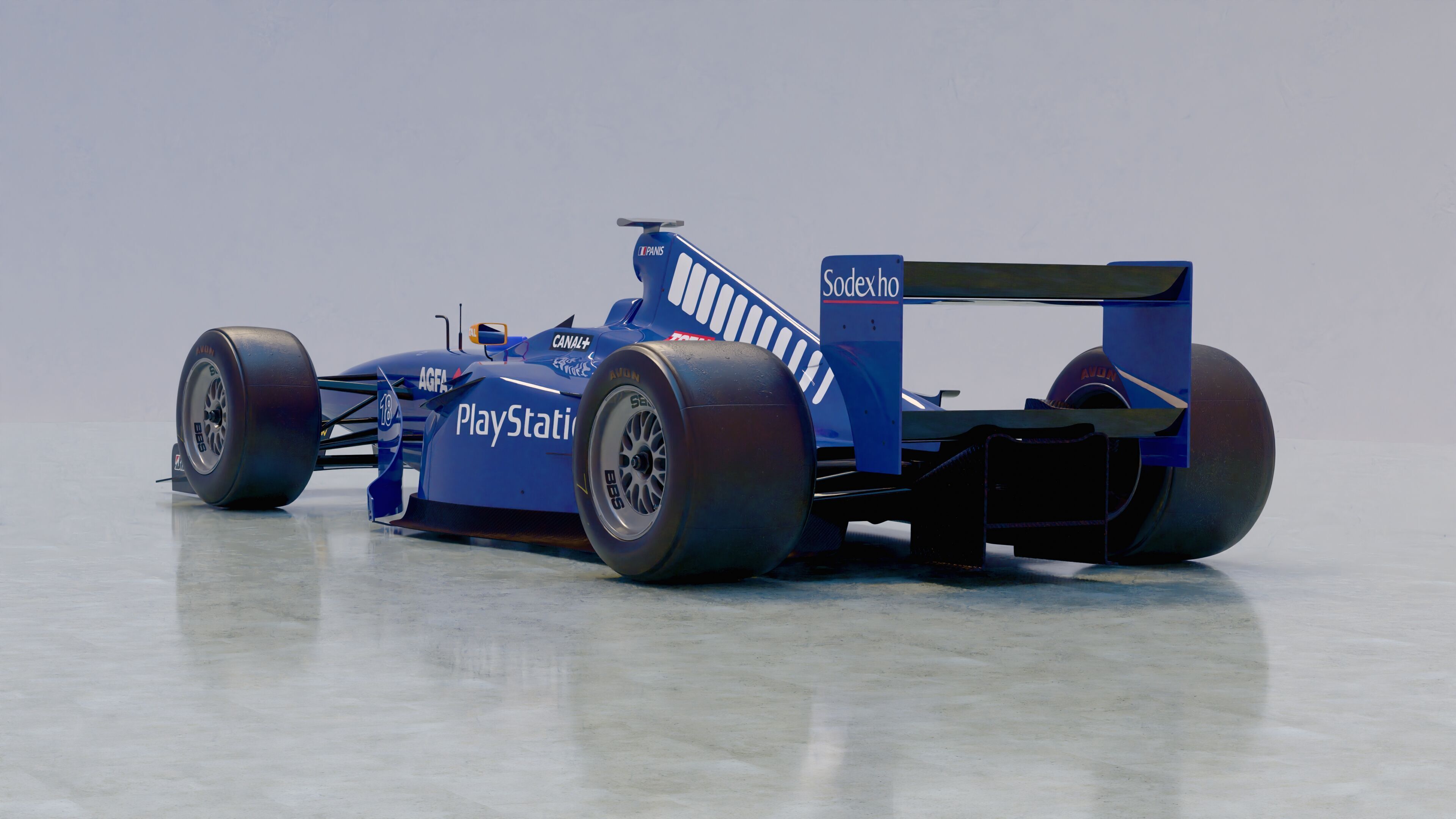 1999 AP02 Formula 1 3D model_11