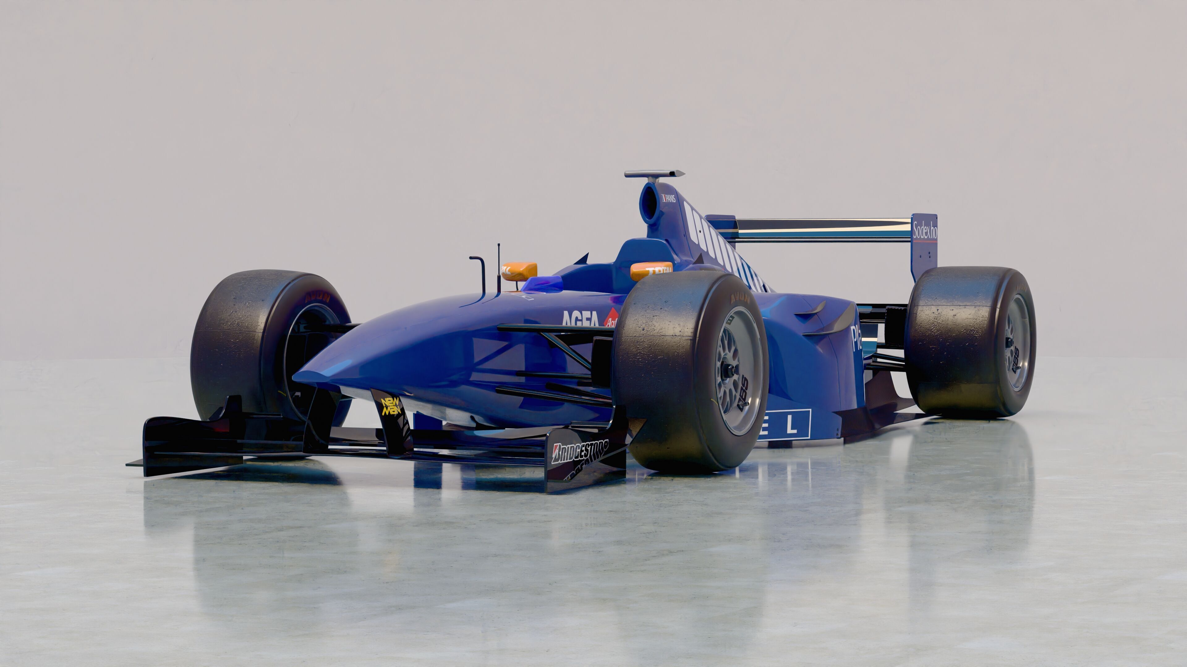 1999 AP02 Formula 1 3D model_13