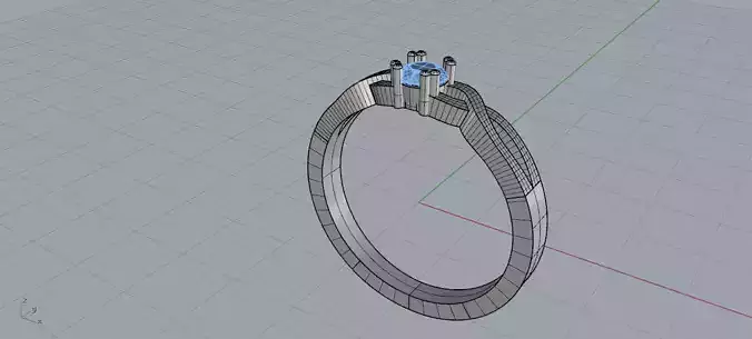 3d Jewelery ring 