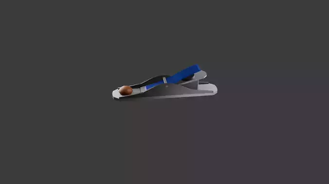 wood planer tool 3d model 