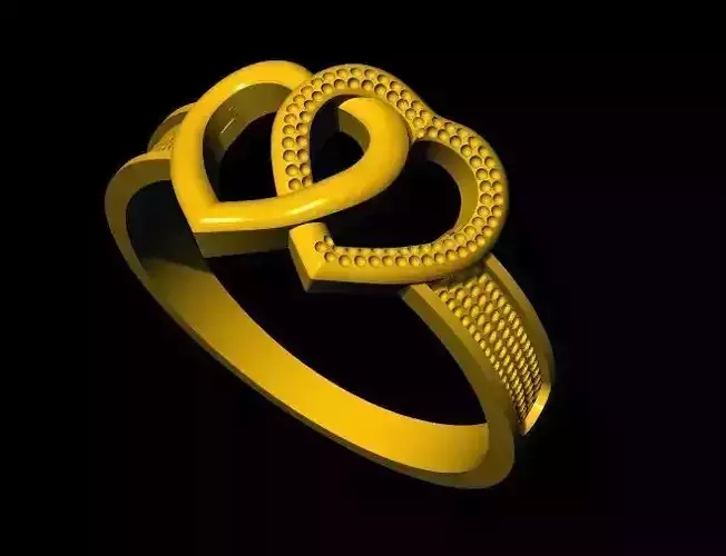 heart ring 3dm file