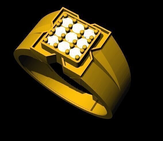 gents ring 3dm file 3D print model