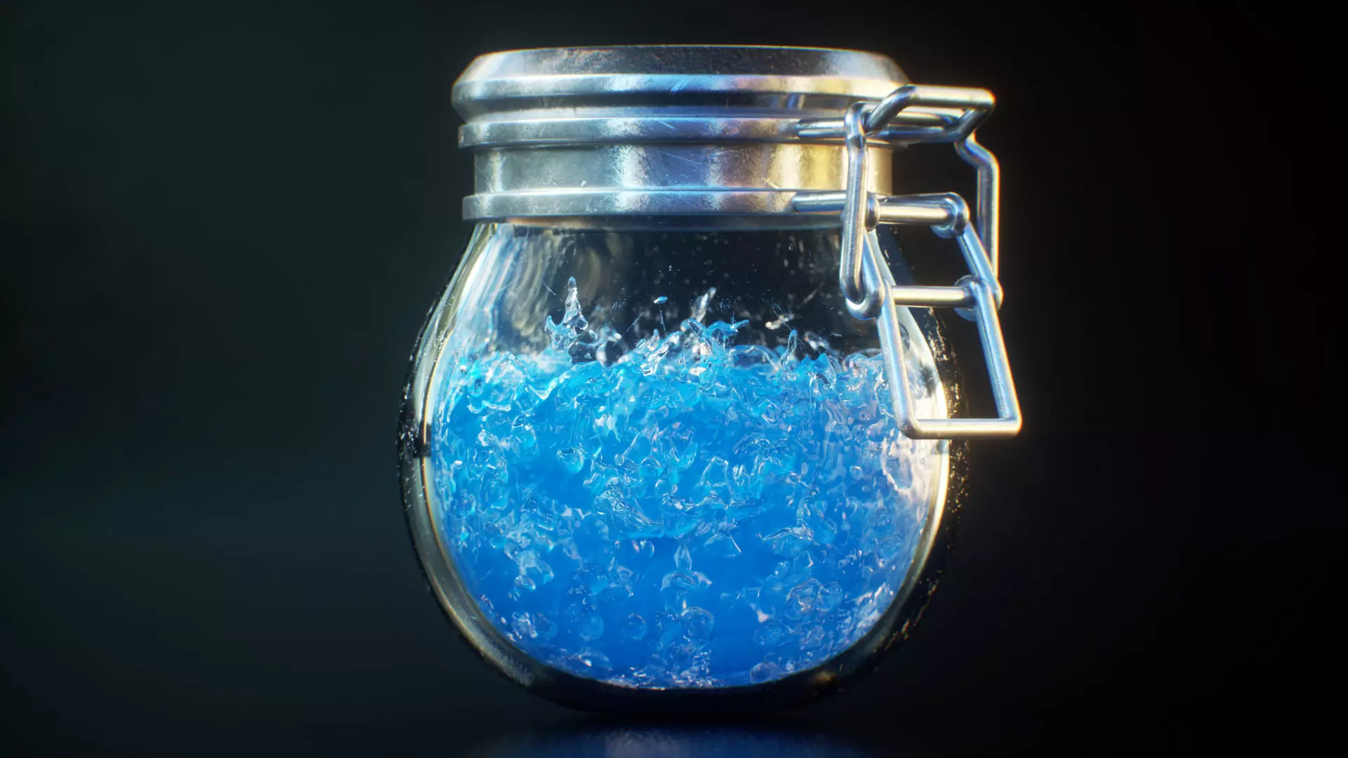 Shield Potion Animated 3D model_0