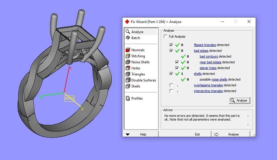 Engagement Ring 3D print model_10