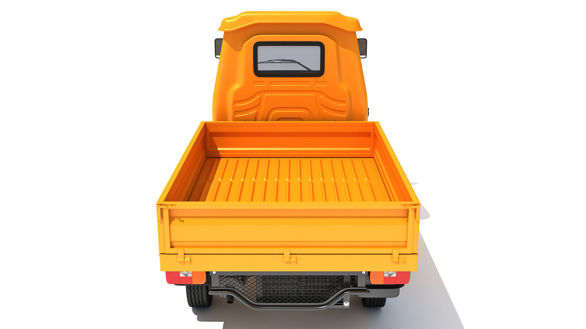 3 Wheeler Mini Tuk Tuk Pick Up 3D model_7