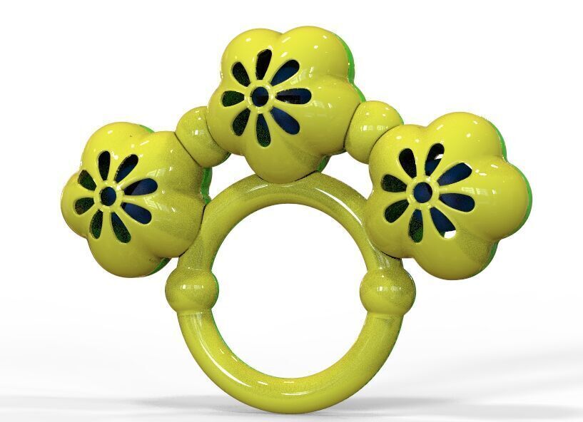 Bell Toy 3D print model_3