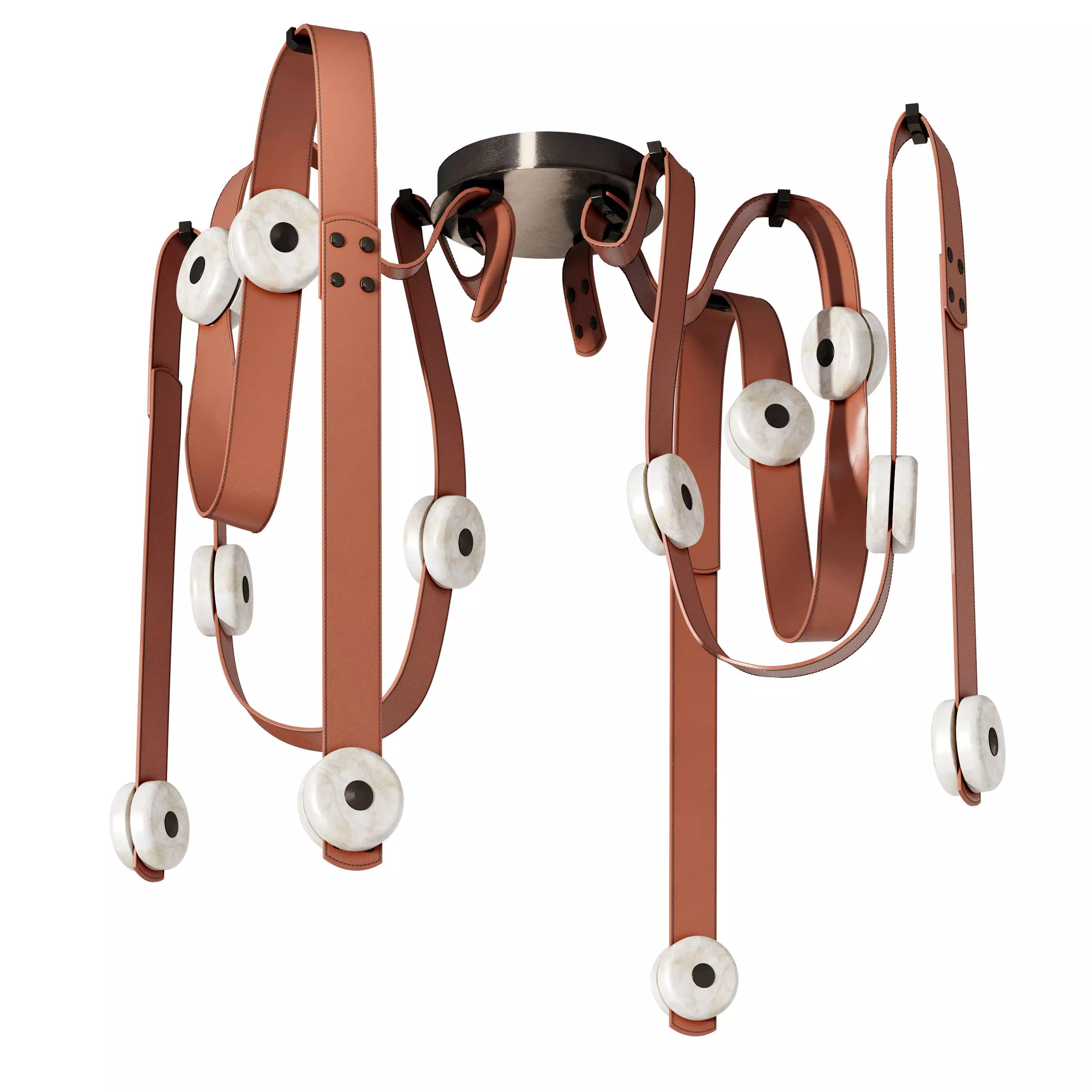 SNAPS LED Pendant vers 2 by Hubbardtonforge 3D model