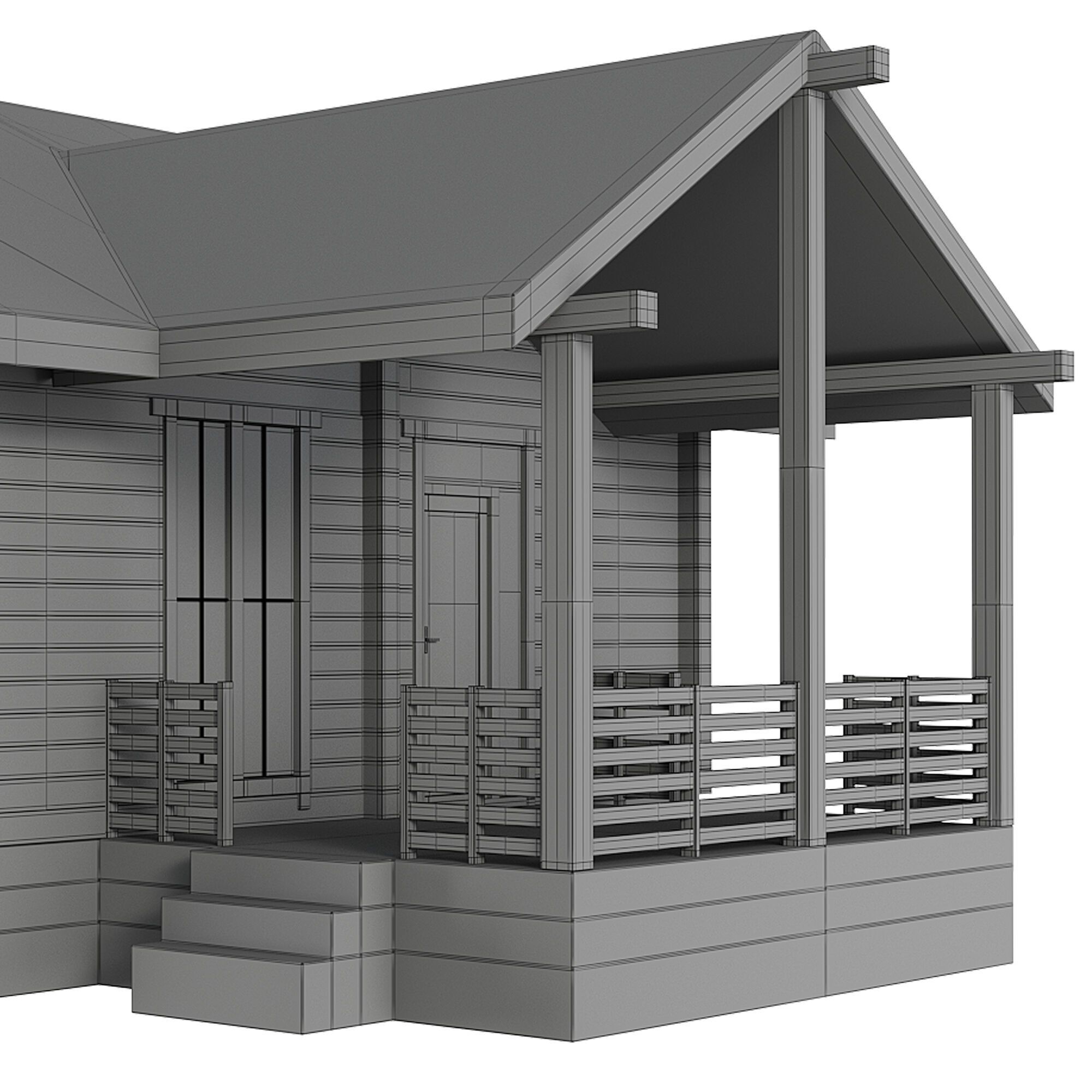 Home Design 26 For Exterior 3D model_14