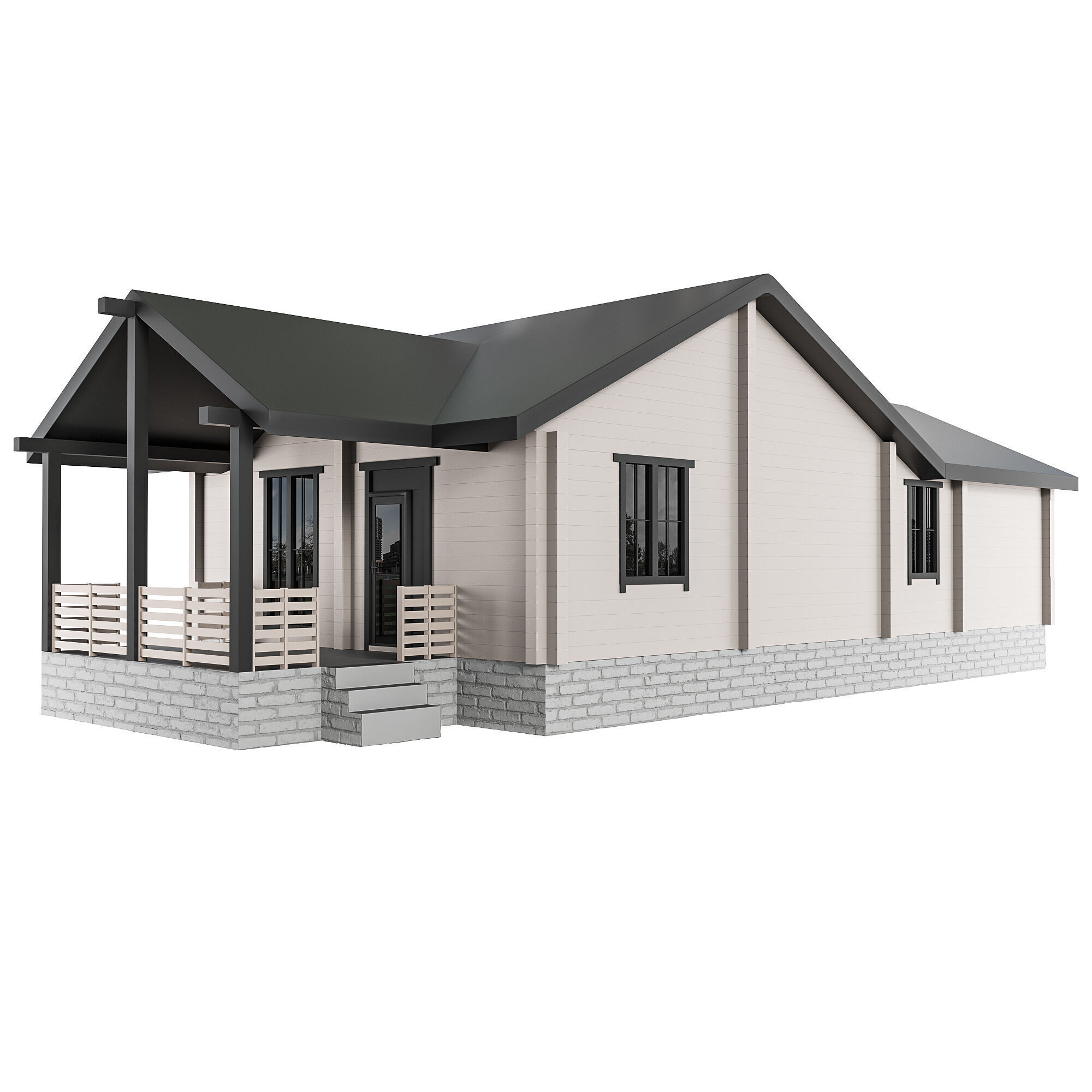 Home Design 26 For Exterior 3D model_1