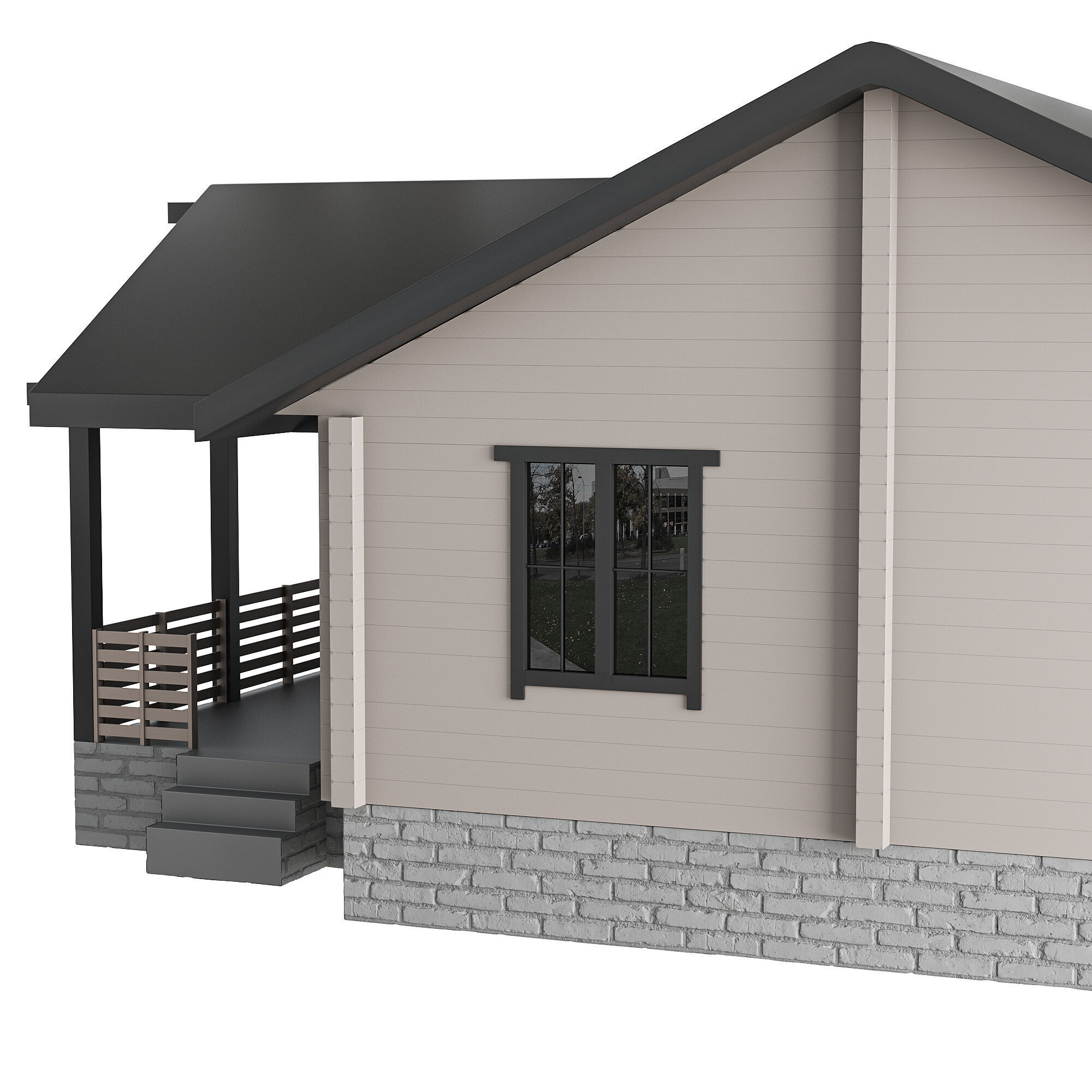 Home Design 26 For Exterior 3D model_10