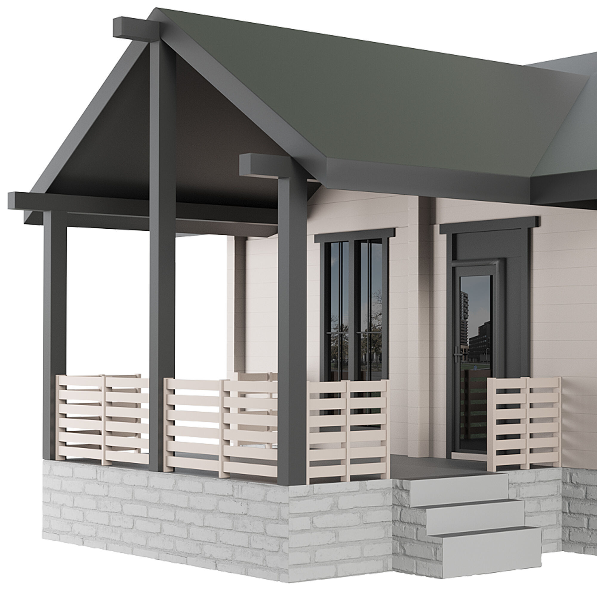 Home Design 26 For Exterior 3D model_11