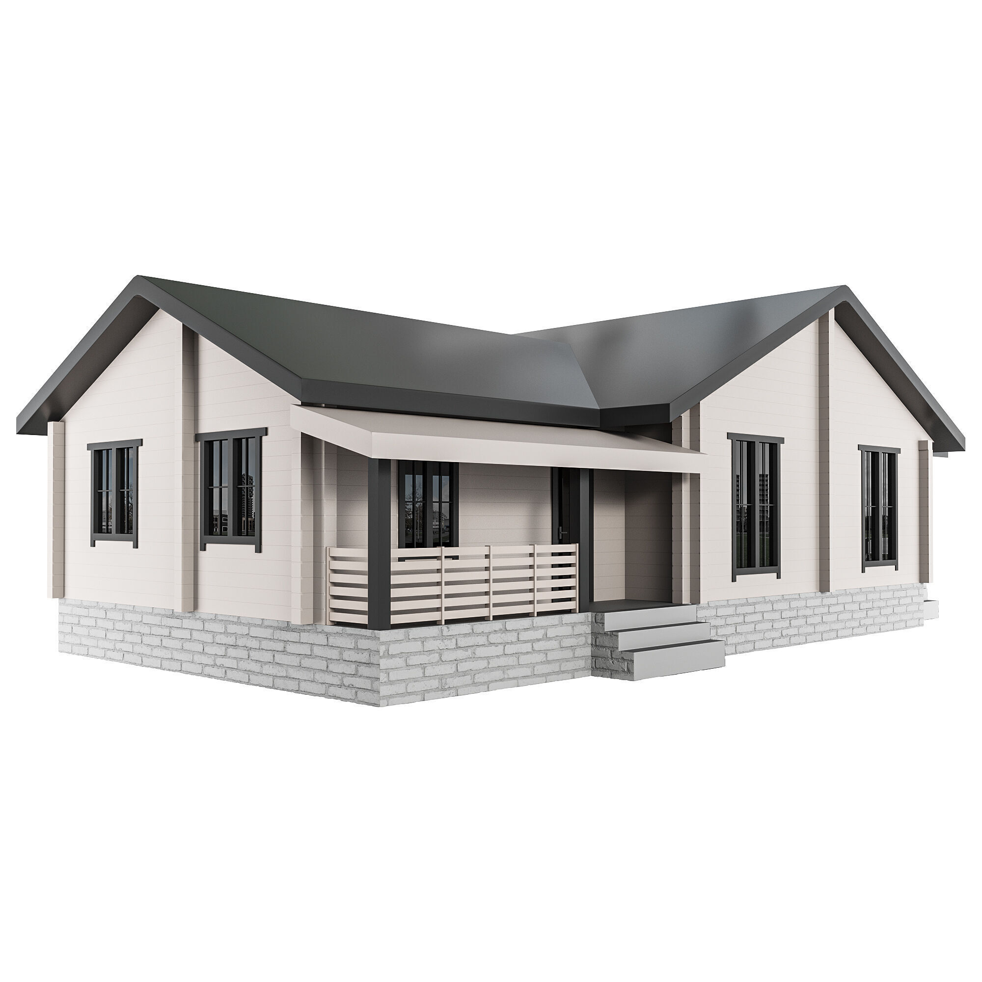 Home Design 26 For Exterior 3D model_3