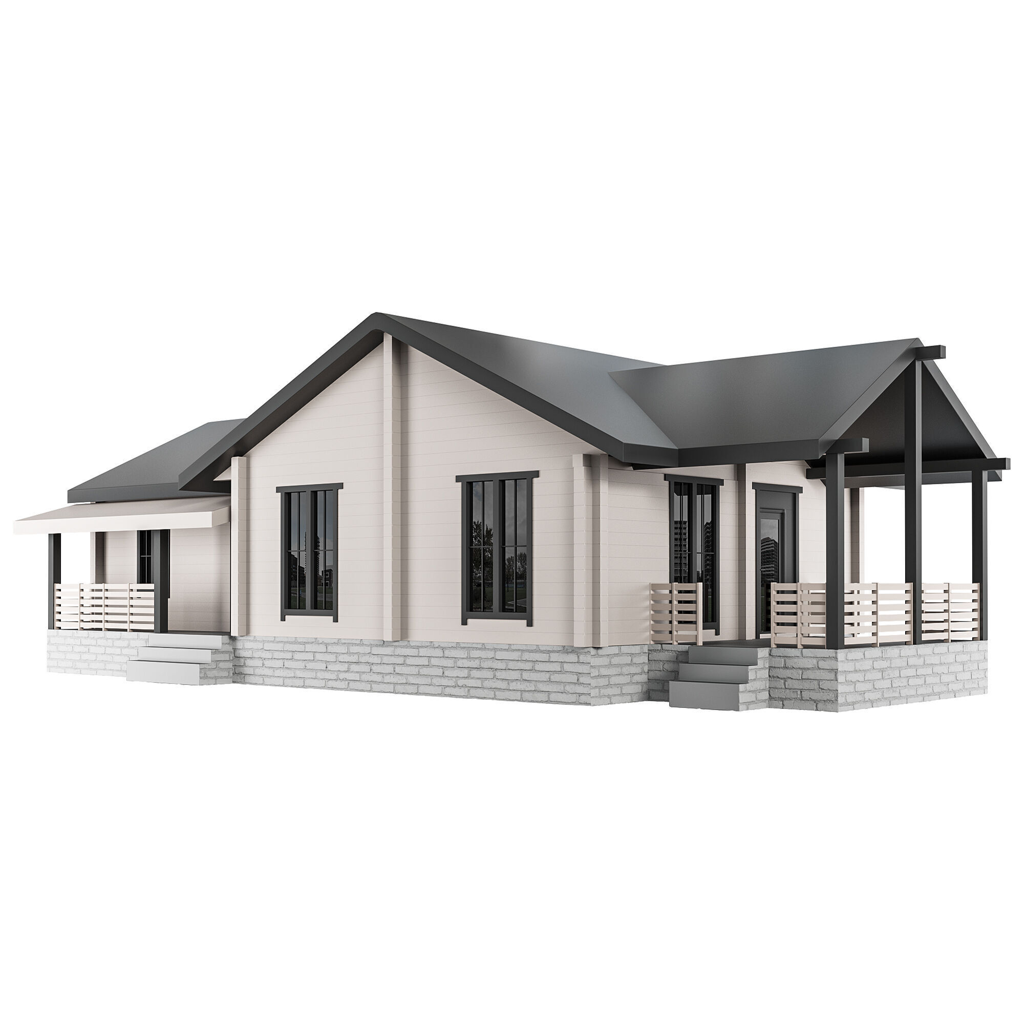 Home Design 26 For Exterior 3D model_5