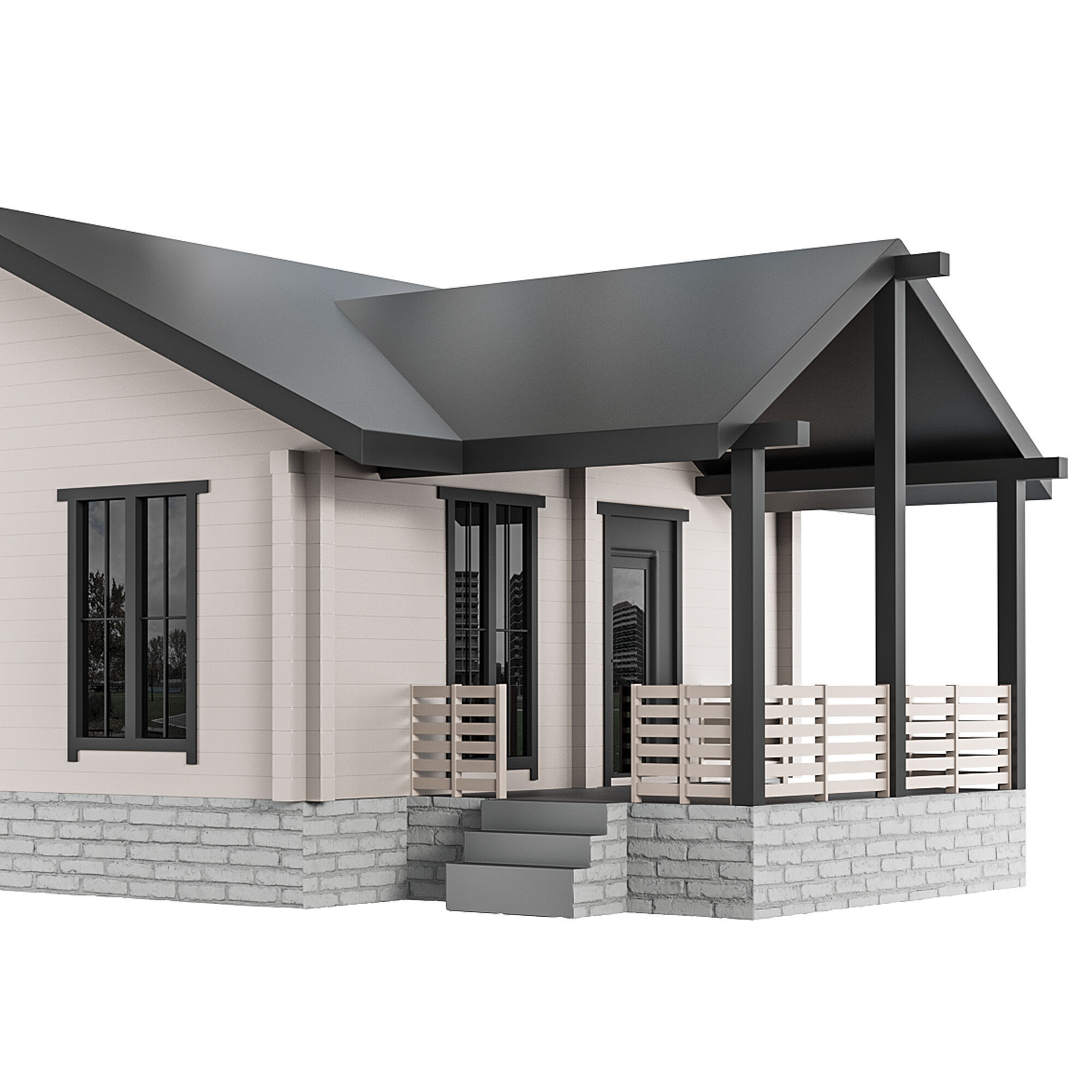 Home Design 26 For Exterior 3D model_7