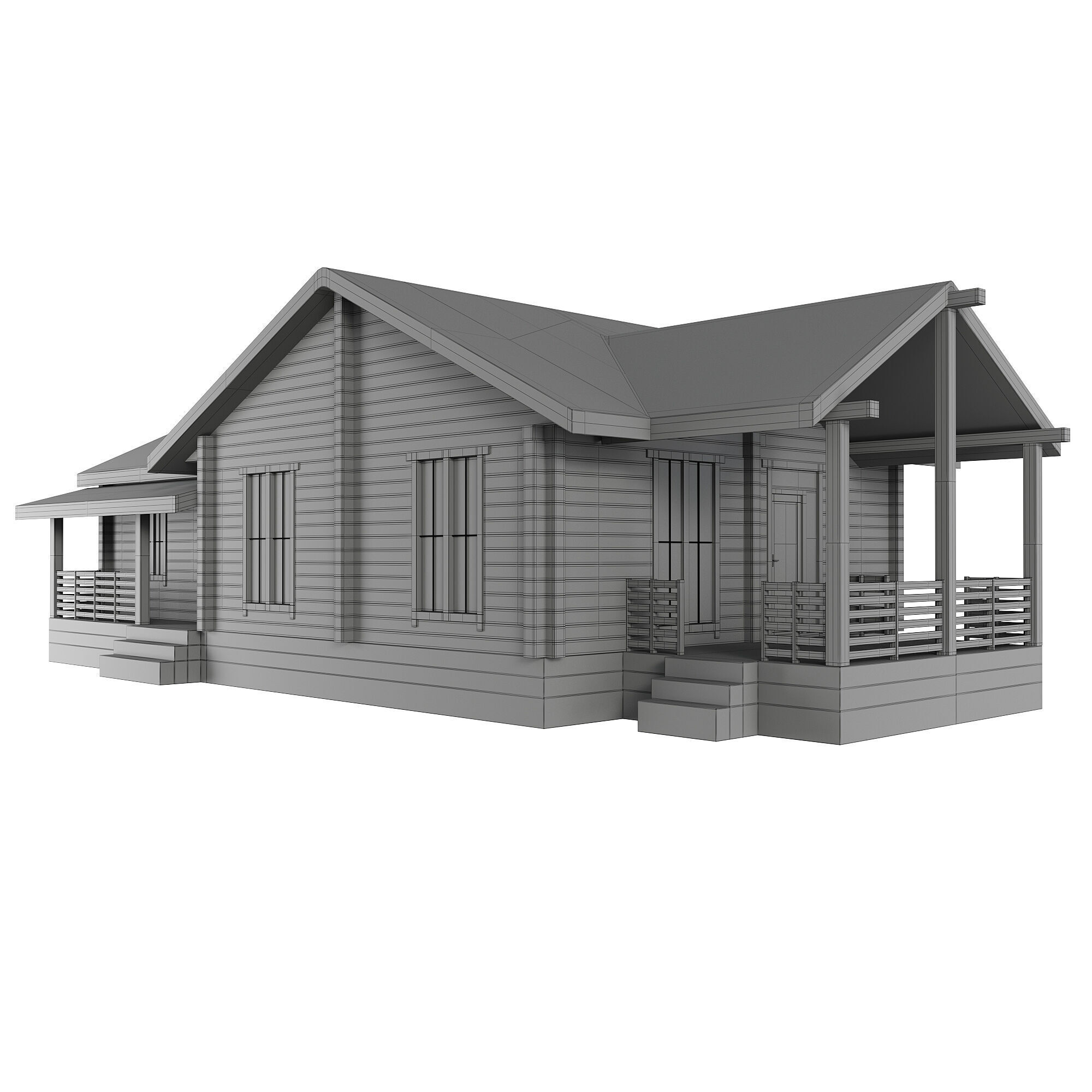 Home Design 26 For Exterior 3D model_13