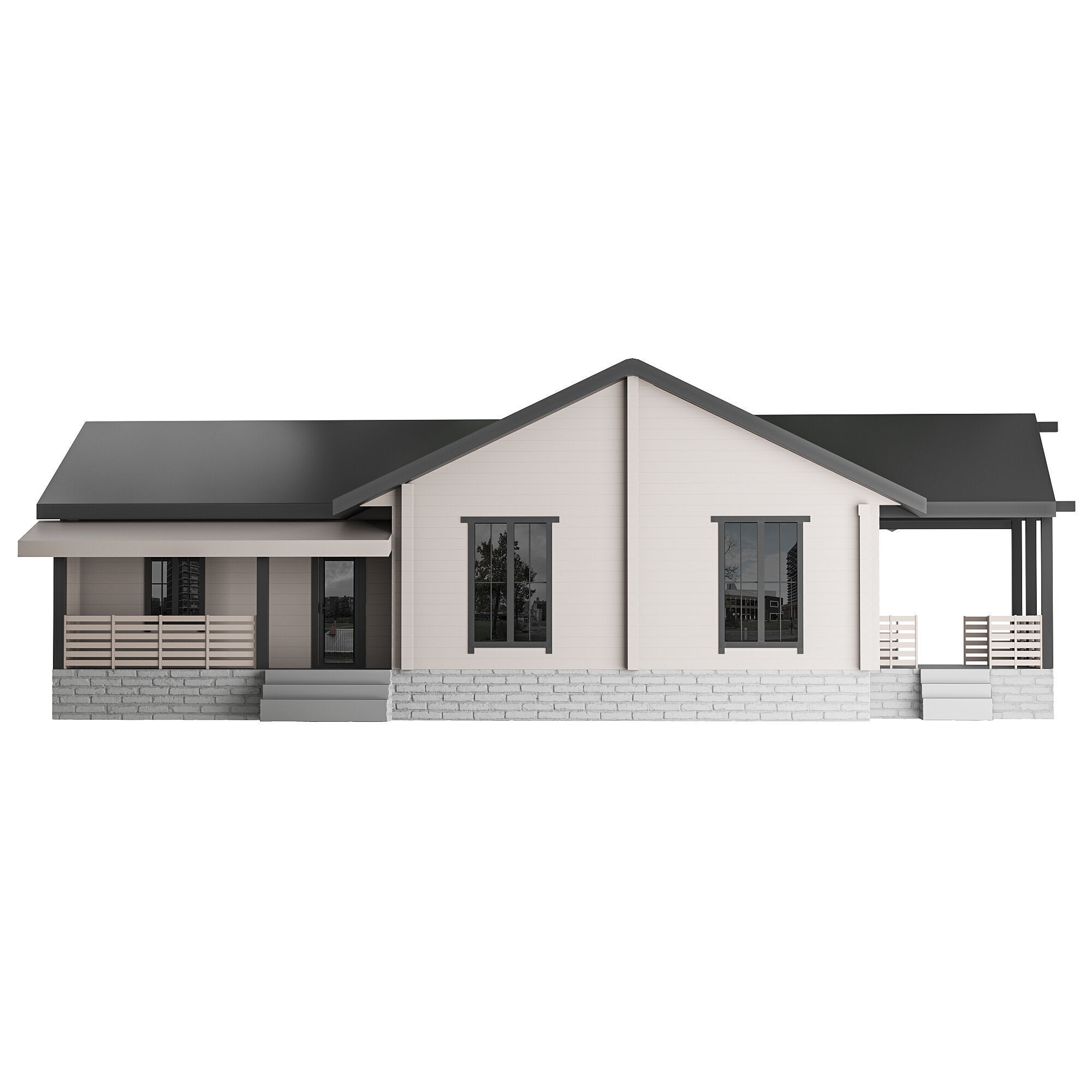 Home Design 26 For Exterior 3D model_6
