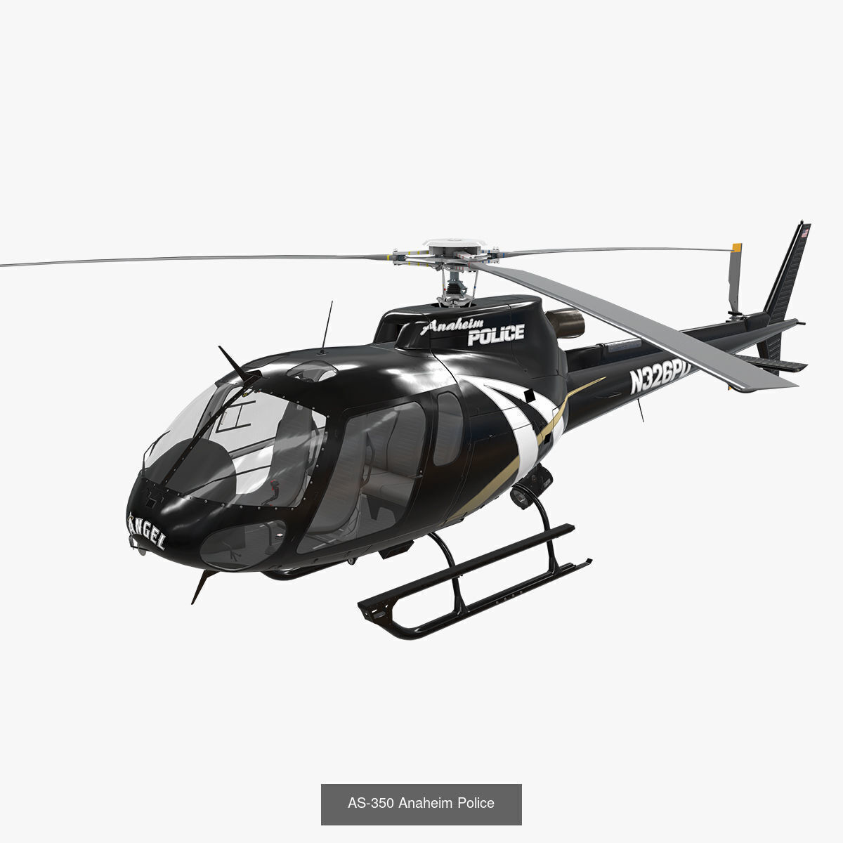 AS350 Police Helicopters Collection Vol 1 _2