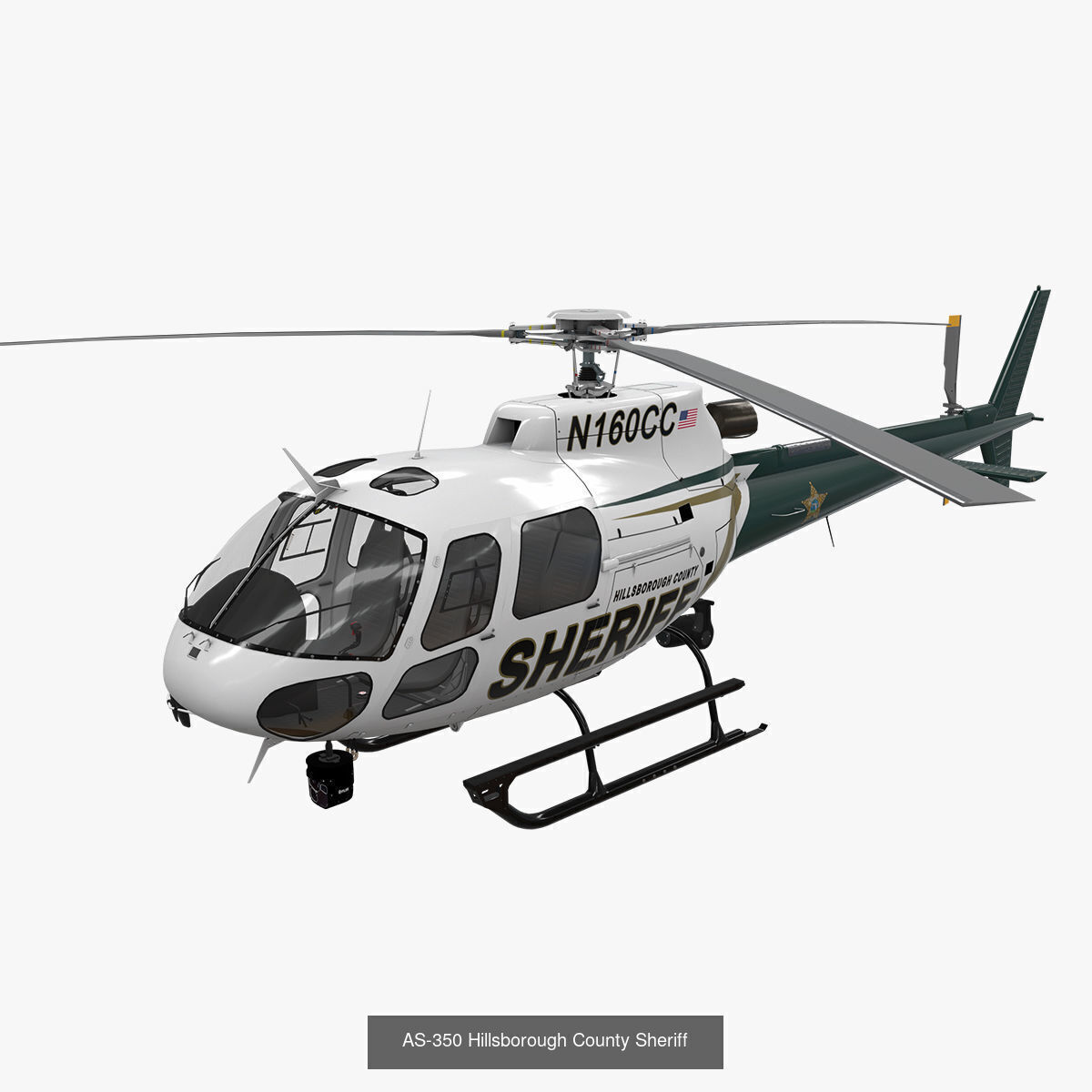 AS350 Police Helicopters Collection Vol 1 _9