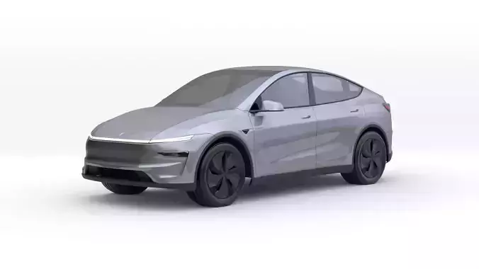 Tesla Model Y 2025  3D model