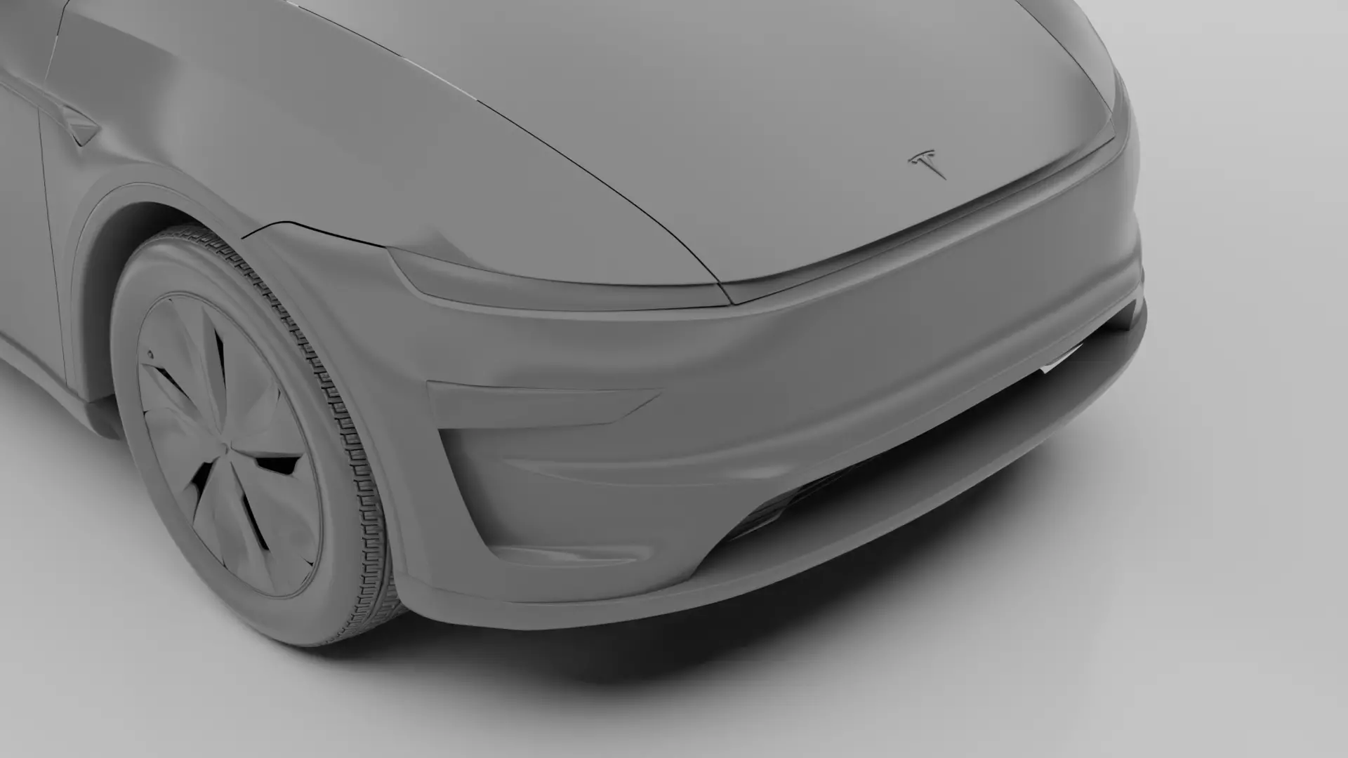 Tesla Model Y 2025  3D model_9